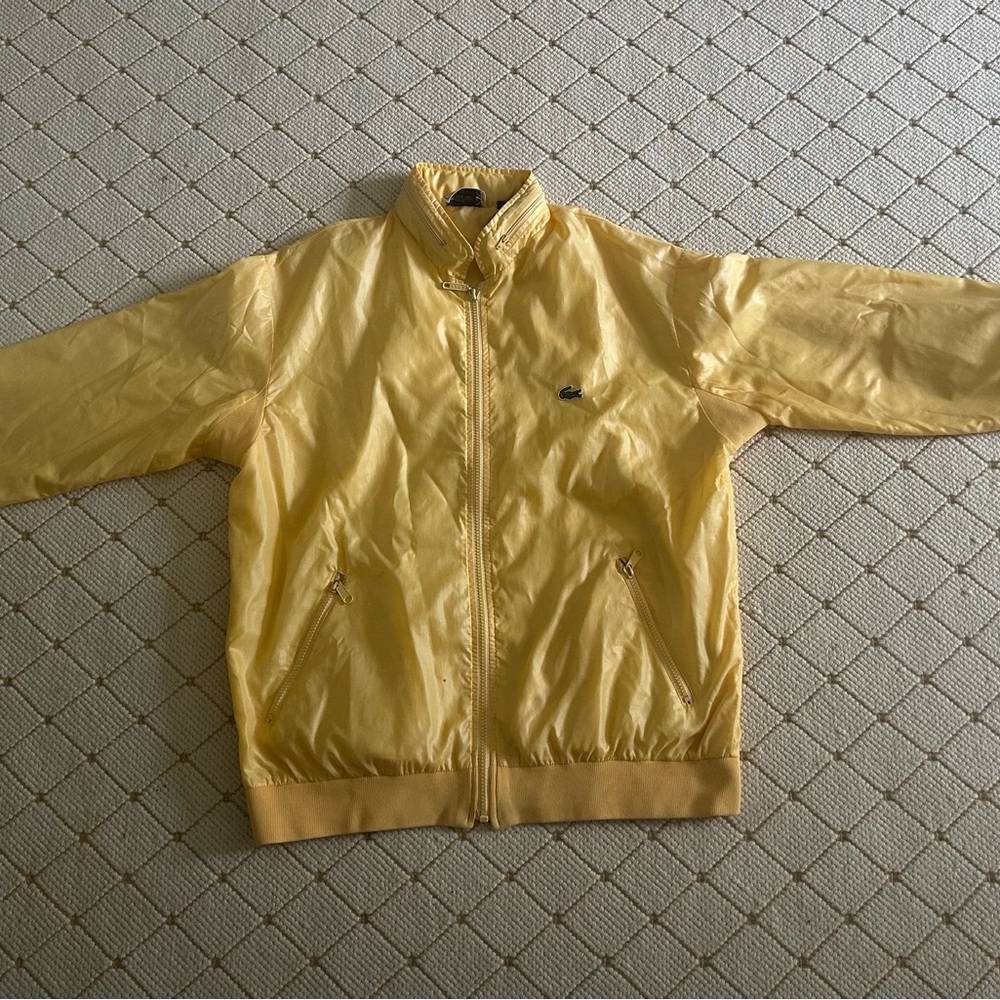 Vintage Izod Lacoste waterproof windbreak